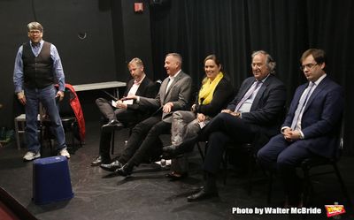 Bob Ost, David Carpenter, Michael Alden, Themis Gomes, Stewart F. Lane and Hal Berman Photo