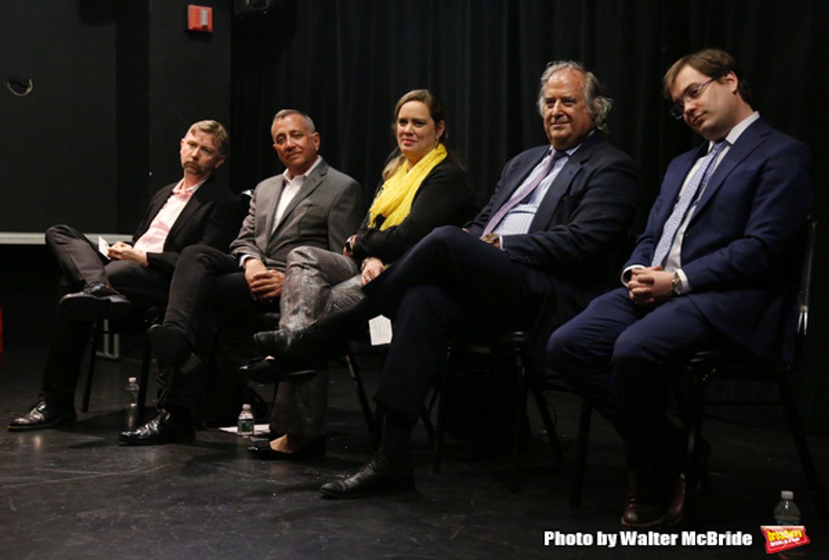 David Carpenter, Michael Alden, Themis Gomes, Stewart F. Lane and Hal Berman at 