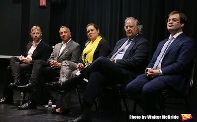 David Carpenter, Michael Alden, Themis Gomes, Stewart F. Lane and Hal Berman Photo