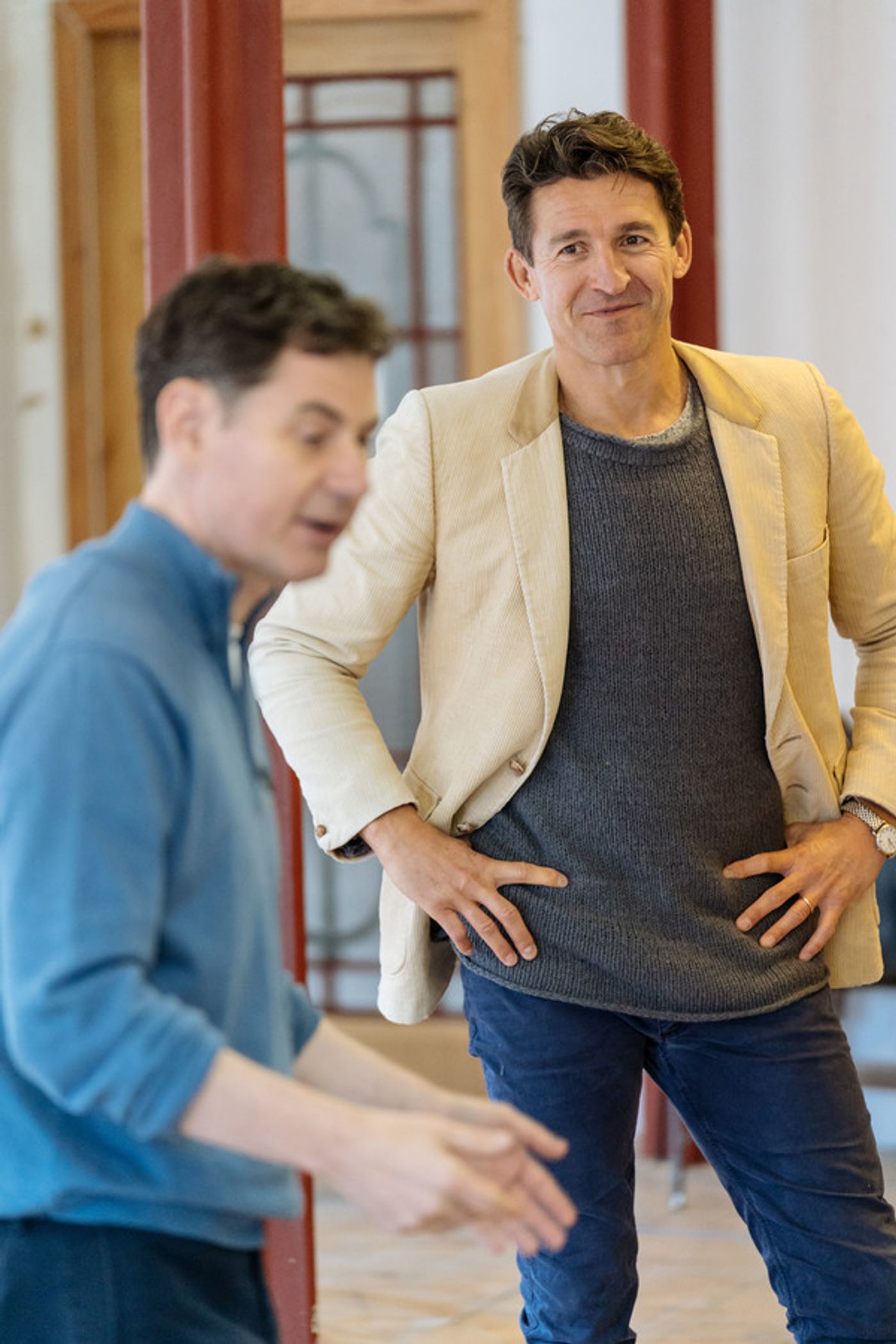 Photo Flash: In Rehearsal with THE GRONHOLM METHOD at Menier Chocolate Factory  Image