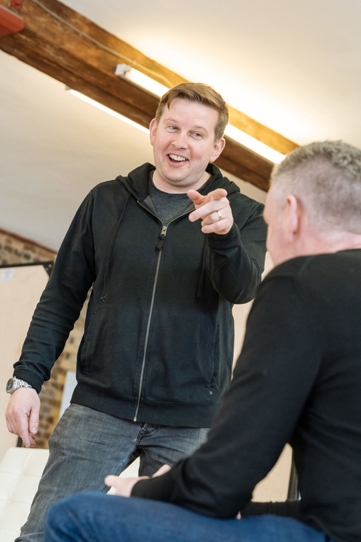 Photo Flash: In Rehearsal with THE GRONHOLM METHOD at Menier Chocolate Factory  Image