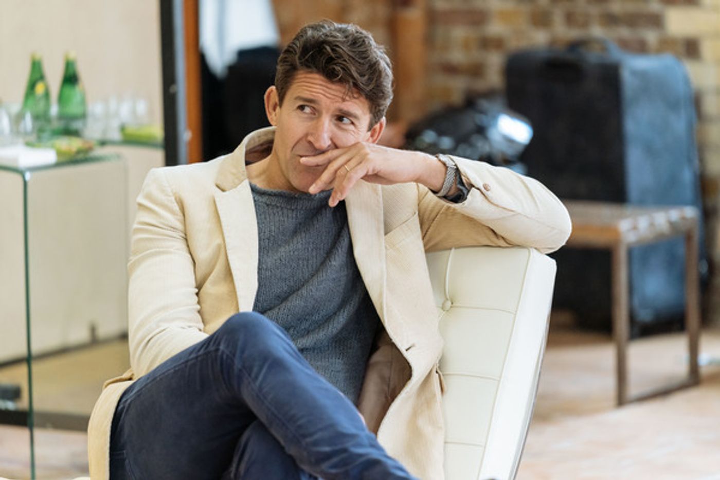 Photo Flash: In Rehearsal with THE GRONHOLM METHOD at Menier Chocolate Factory  Image