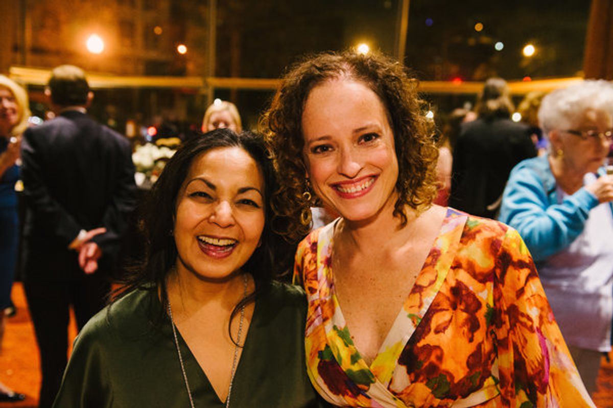 Deputy Artistic Director Seema Sueko and Lynne Shankel (Music Supervisor/Orchestrations) at 