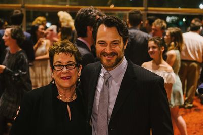 Director/Arena Stage Artistic Director Molly Smith and Matt Bogart (Jack) Photo