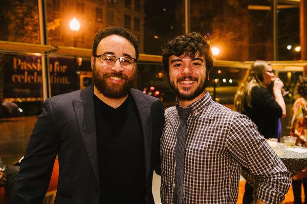 Calvin McCullough (Ensemble/Plow Horse) and David Landstrom (Ensemble/Plow Horse/Swan Photo