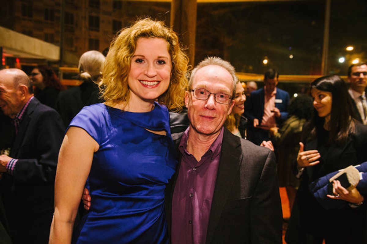 Christiane Noll (Mabel) and John Strand (Book) at 