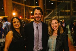 Natalie Toro (Esther), Matt Bogart (Jack) and Dorothy James (Ensemble/Fox) Photo