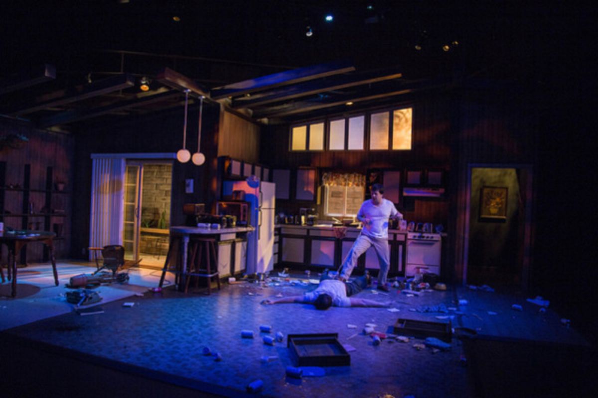 Daniel Corey (Austin) and Tim Getman (Lee) at 