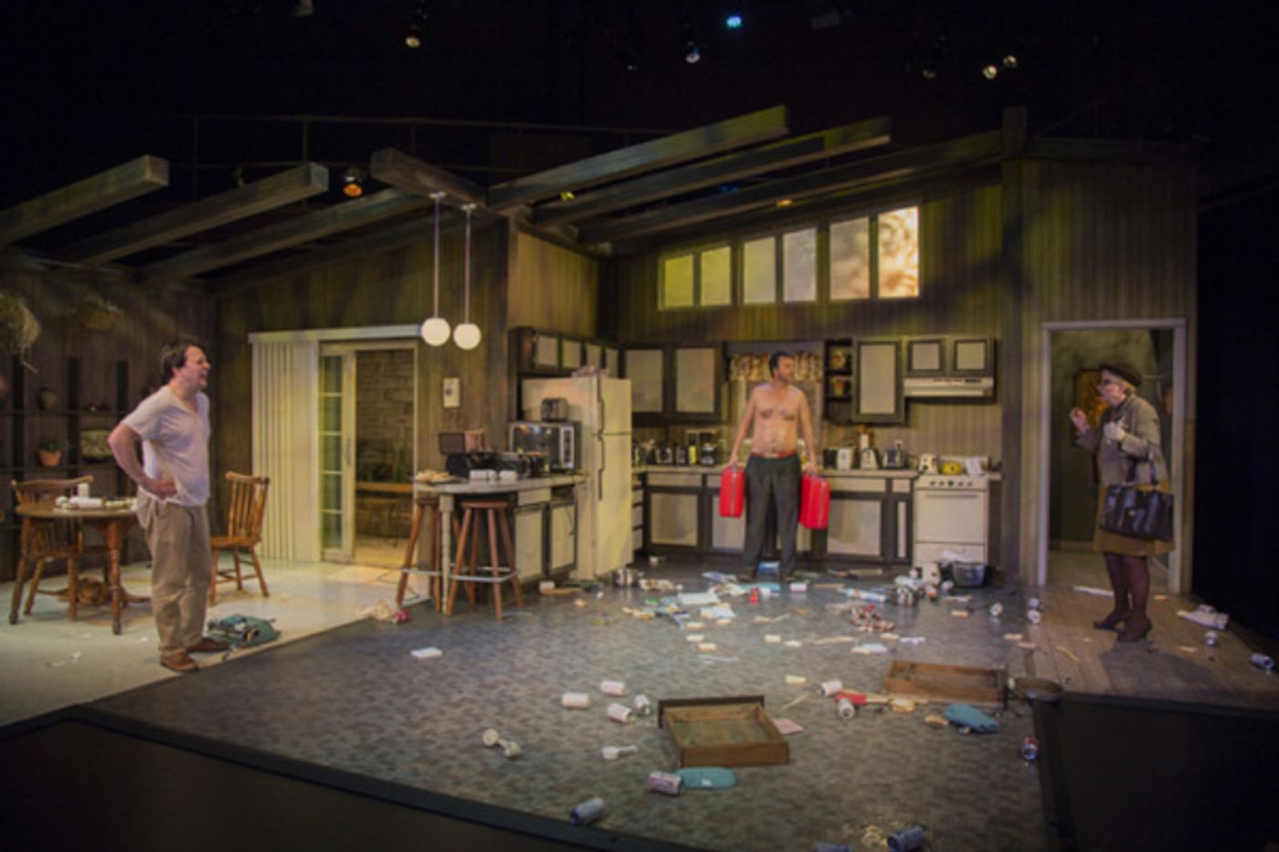 Photo Flash: Sneak Preview Of TRUE WEST At Rep Stage  Image