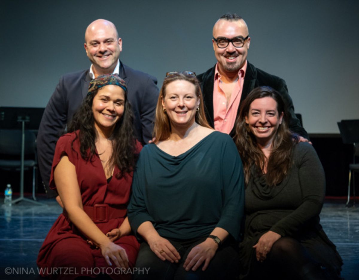 Creative Team: Chad Kessler, David James Boyd, Alexandria Wailes, Kim Weild and Kori Rushton at 