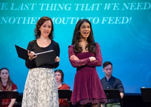 Melissa van der Schyff and Alexandra Mazzucchelli Photo