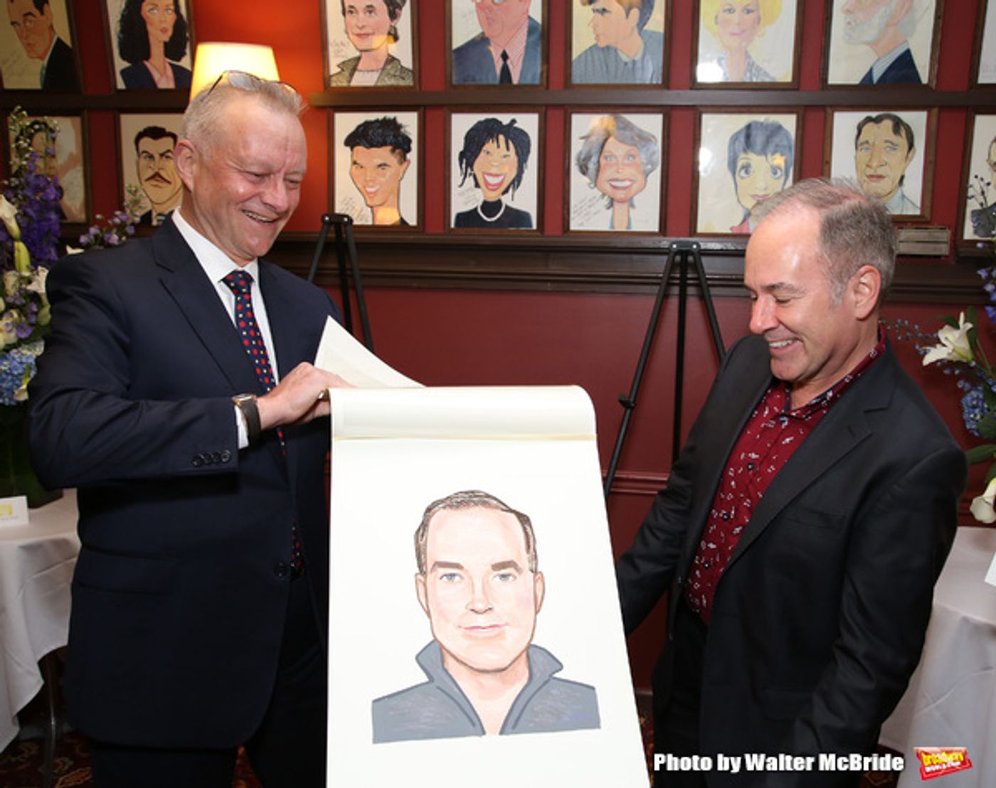 Photo Coverage: ONCE ON THIS ISLAND and ANASTASIA Composers Lynn Ahrens and Stephen Flaherty Celebrate Their! Sardi's Portraits Photo Coverage: ONCE ON THIS ISLAND and ANASTASIA Composers Lynn Ahrens and Stephen Flaherty Celebrate Their! Sardi's Portraits Image