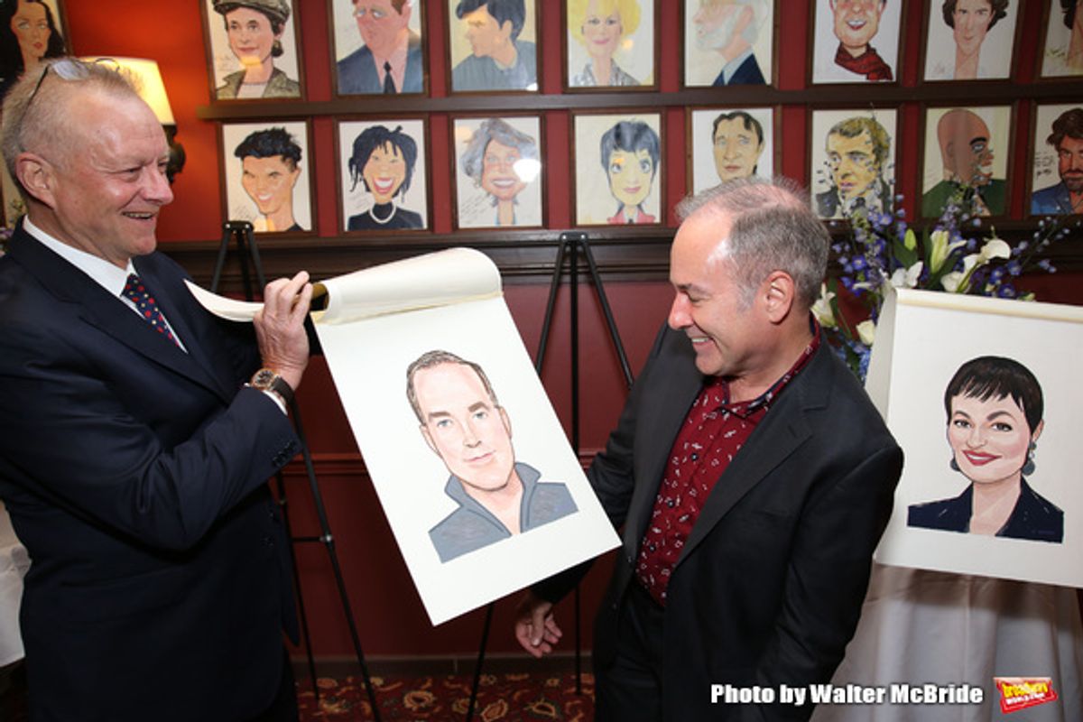 Max Klimavicius & Stephen Flaherty at 