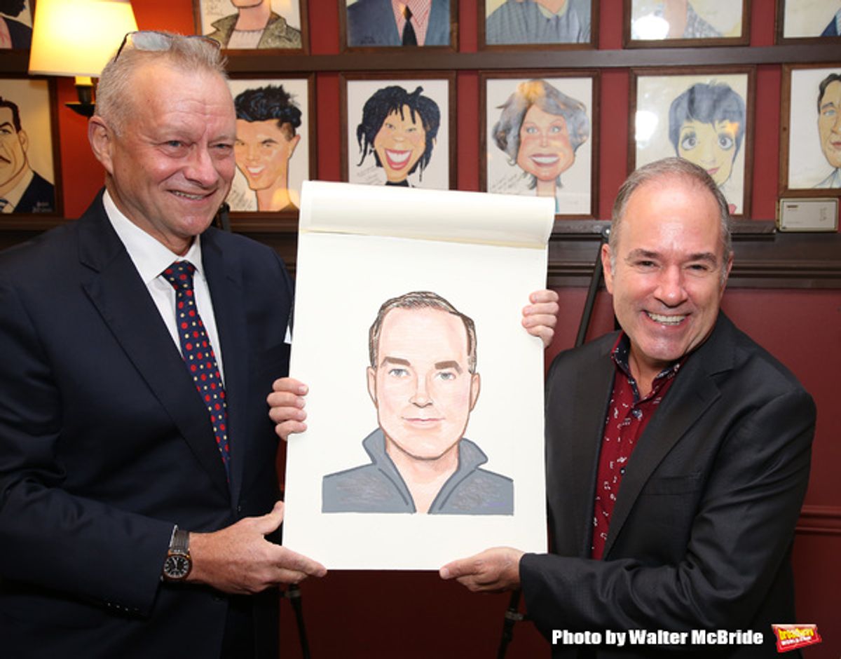 Max Klimavicius & Stephen Flaherty  at 