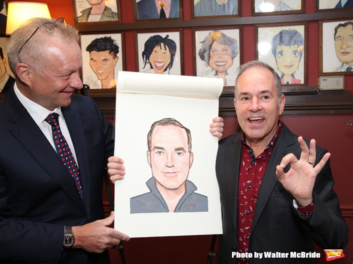 Max Klimavicius & Stephen Flaherty  at 