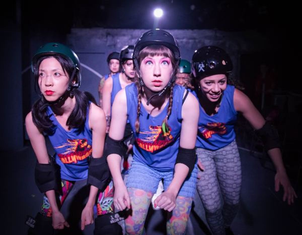 Jenny Soo, Liesel Hanson, Cassandra Blair (with the company)  at 