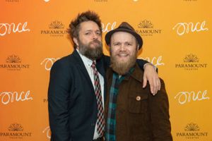 Matt Kahler (ensemble) and Jon Patrick Penick (Billy) Photo