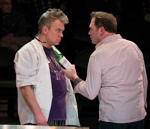 Peter DeFaria and Brad Woodard @ BroadwayWorld Peter DeFaria and Brad Woodard Photo