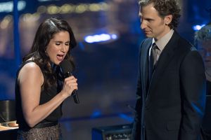Stephanie J. Block & Sebastian Arcelus @ BroadwayWorld Stephanie J. Block & Sebastian Arcelus Photo