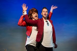 Aaron Kirby and Paul Michael Thomson @ BroadwayWorld Aaron Kirby and Paul Michael Thomson Photo