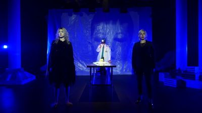 Eva Jaunzemis, Jessica Almasy, Robert M. Johanson Photo