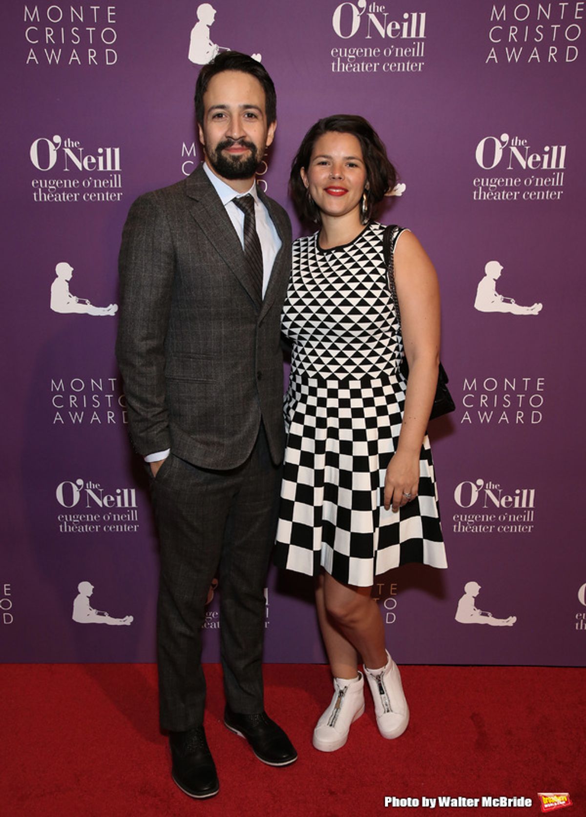 Lin-Manuel Miranda and Vanessa Nadal  at 