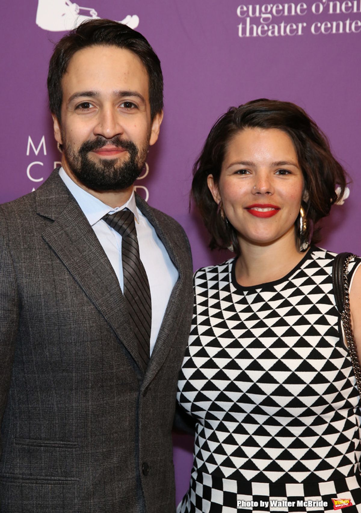 Lin-Manuel Miranda and Vanessa Nadal  at 