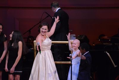 Ashley Brown and The Children of Ronald McDonald House Photo