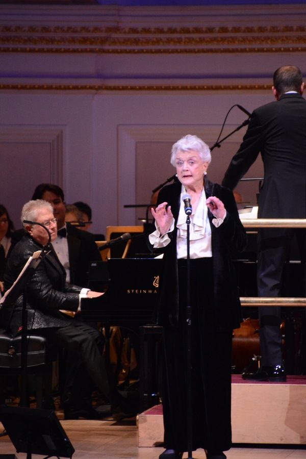Alan Menken and Angela Lansbury Photo