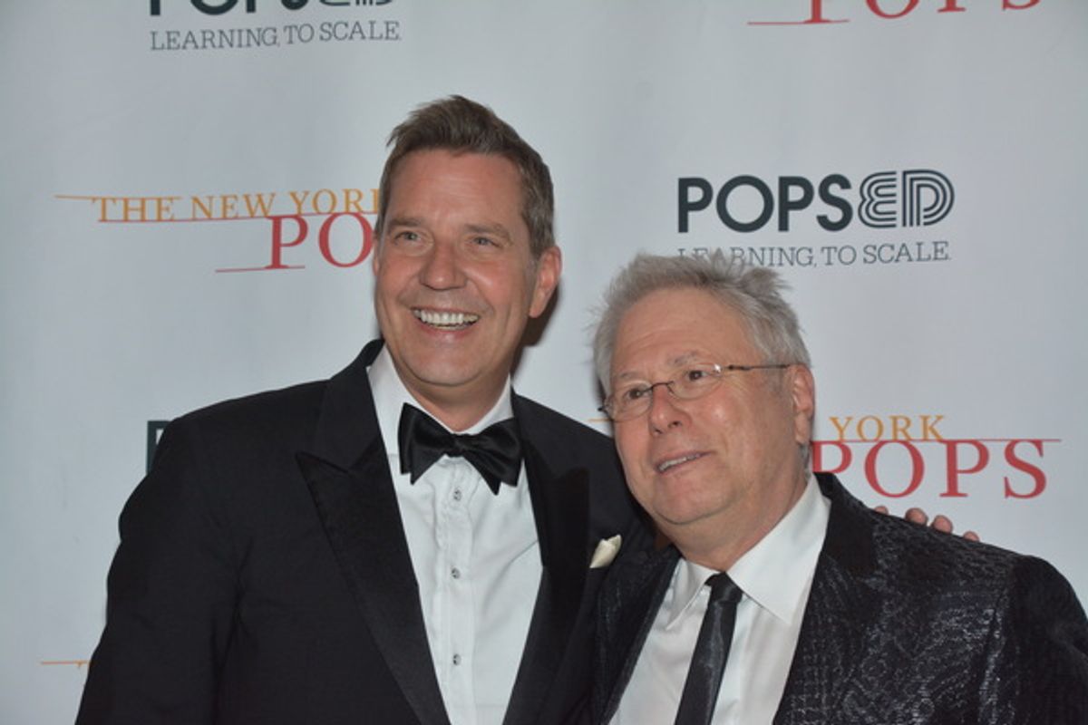 Steven Reineke and Alan Menken at 