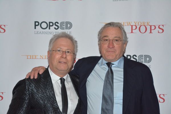 Alan Menken and Robert De Niro Photo