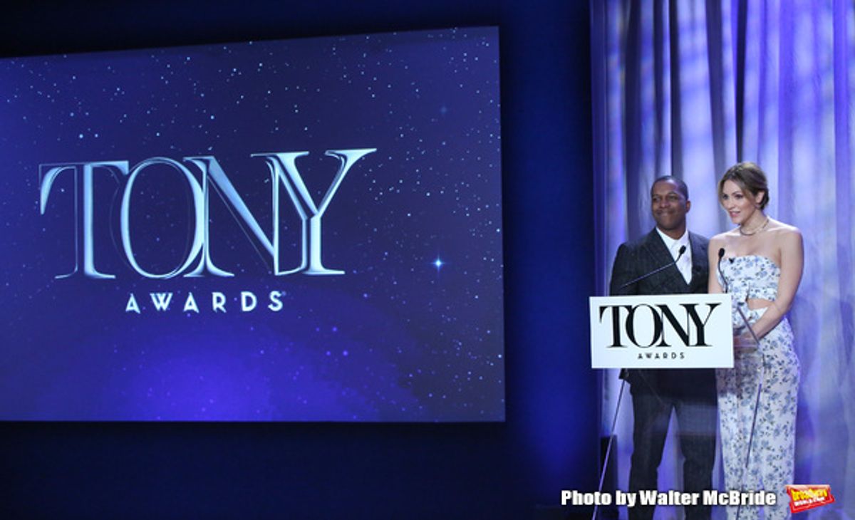 Leslie Odom Jr. and Katharine McPhee  at 