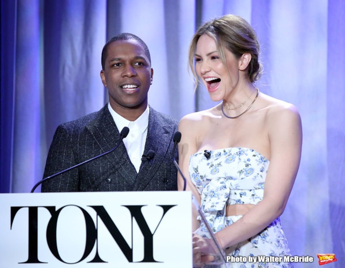 Leslie Odom Jr. and Katharine McPhee  at 
