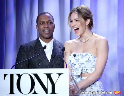 Leslie Odom Jr. and Katharine McPhee  Photo