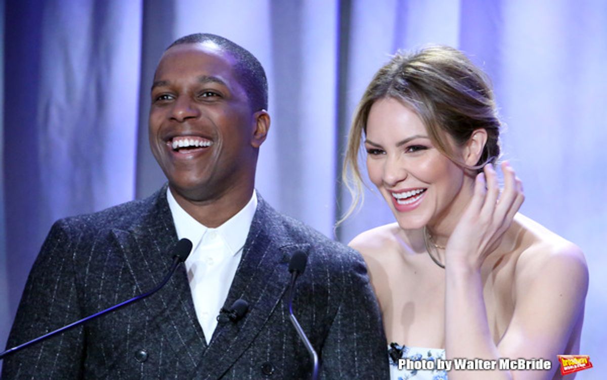 Leslie Odom Jr. and Katharine McPhee  at 