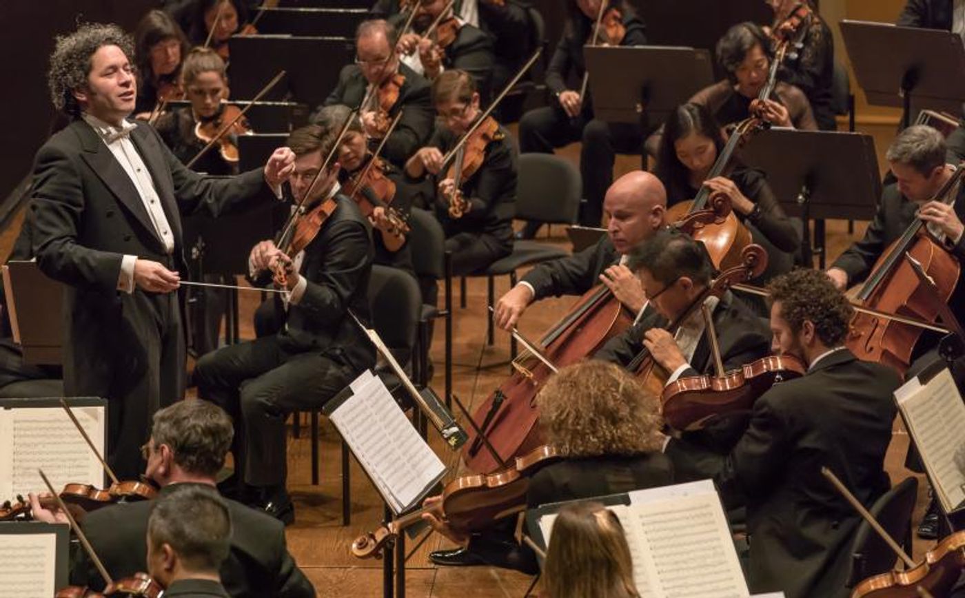 Review: DUDAMEL AND THE LOS ANGELES PHILHARMONIC at Geffen Hall - First the Dodgers, then the Giants...  Image