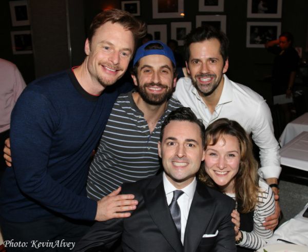 Christopher Wheeldon, Brandon Uranowitz, Max von Essen, Robert Fairchild, Jill Paice Photo