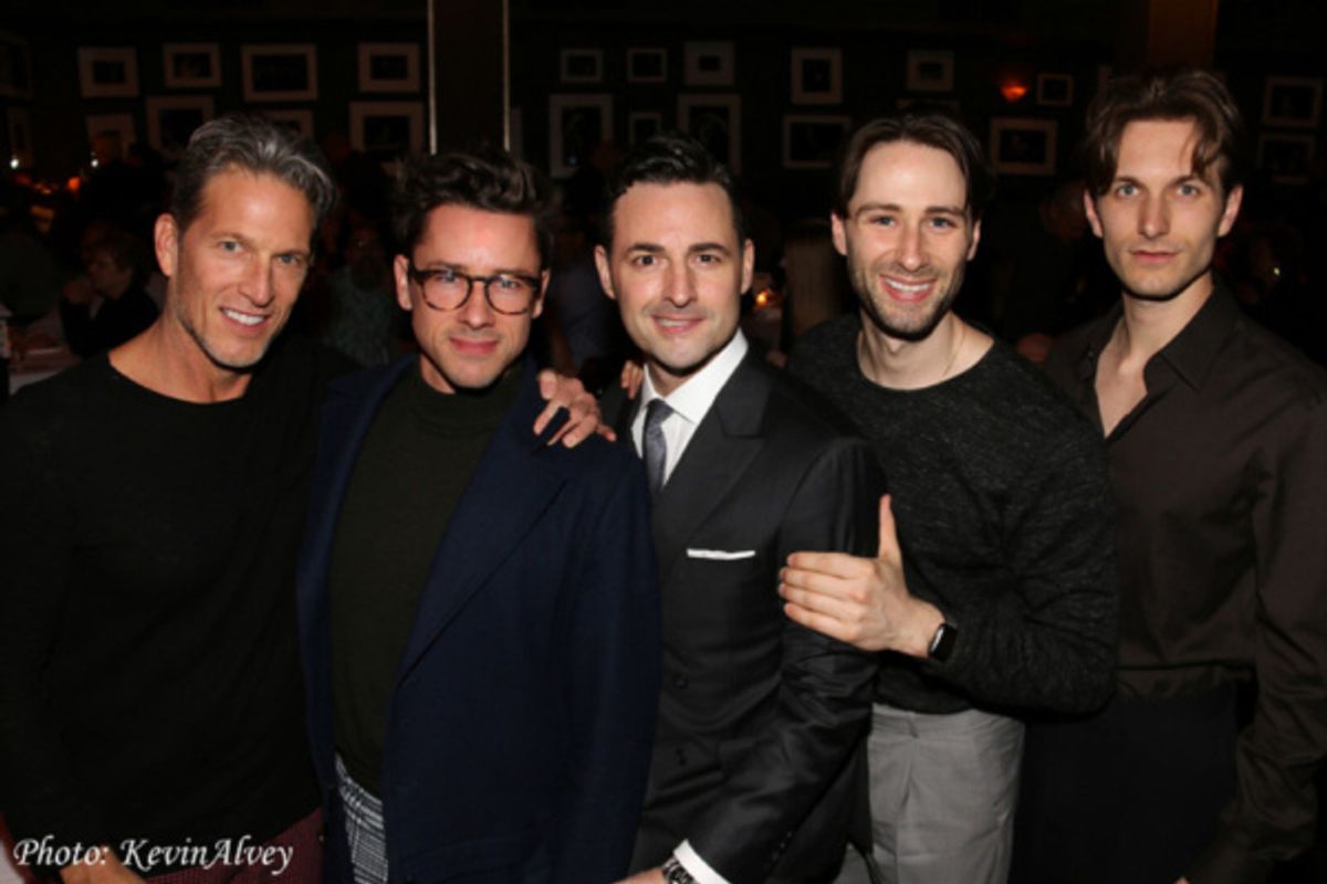 Kenneth Lyons, Adam Fleming, Max von Essen, Matt Atwater at 