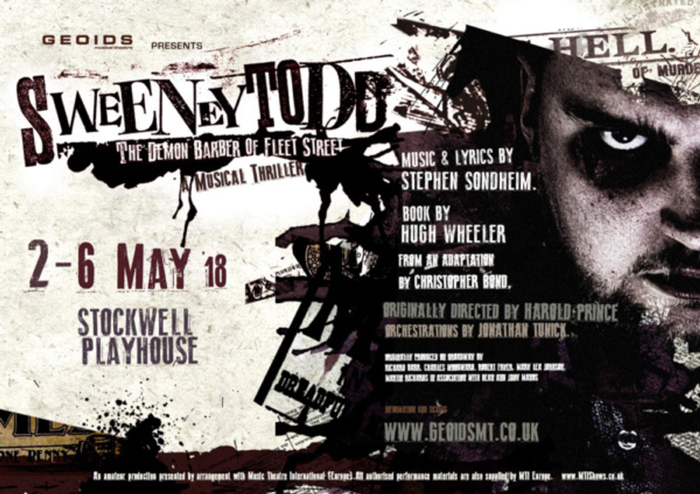Photo Flash: First Look At New Production Of SWEENEY TODD At The Stockwell Playhouse  Image