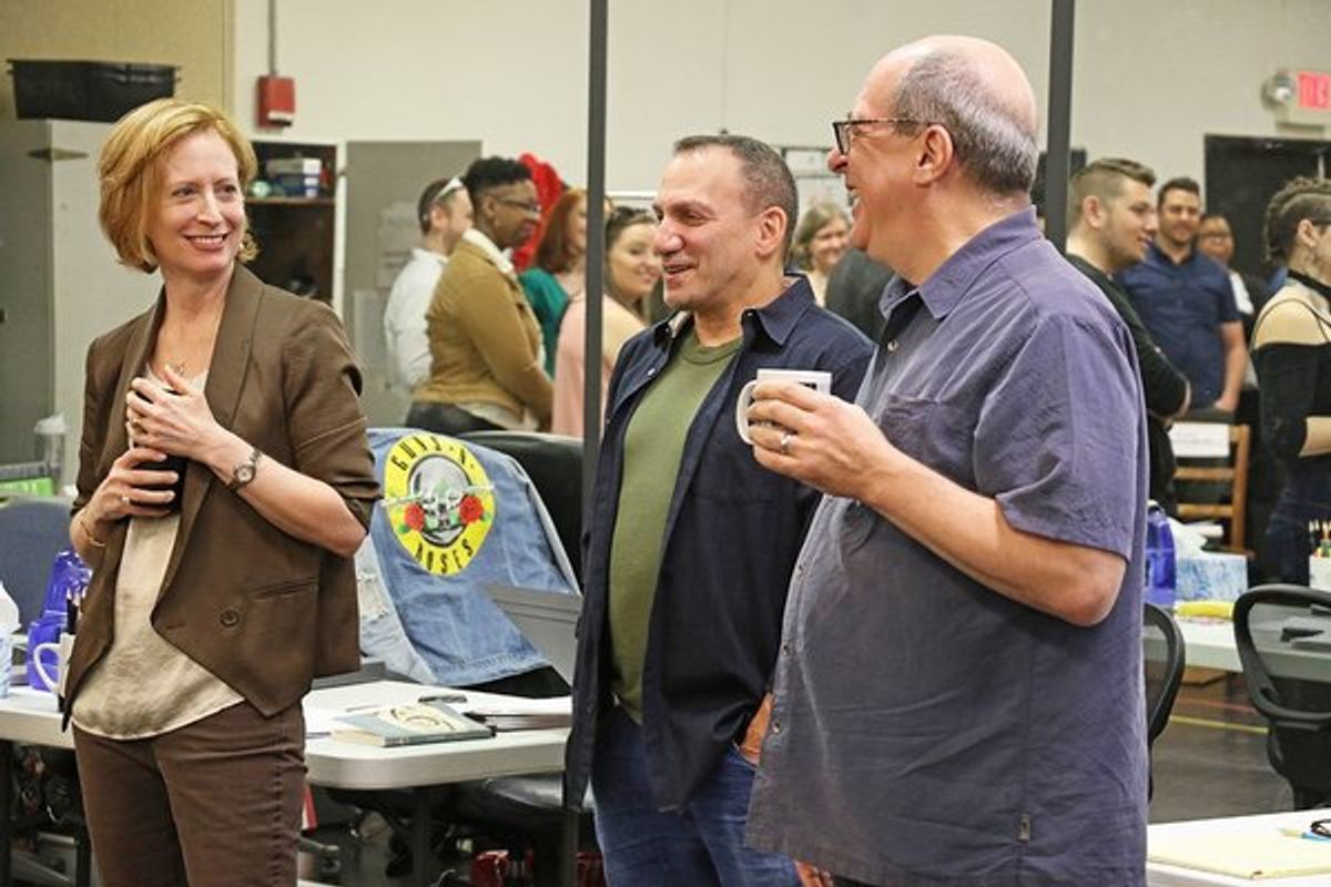 Susan V. Booth, Danny Pelzig and Robert Spano  at 