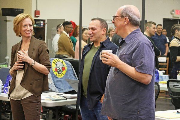 Susan V. Booth, Danny Pelzig and Robert Spano  Photo