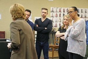 Susan V. Booth, Aaron Blake, Hunter Ryan Herdlicka, Alexandra Schoeny, Terry Burrell @ BroadwayWorld Susan V. Booth, Aaron Blake, Hunter Ryan Herdlicka, Alexandra Schoeny, Terry Burrell Photo