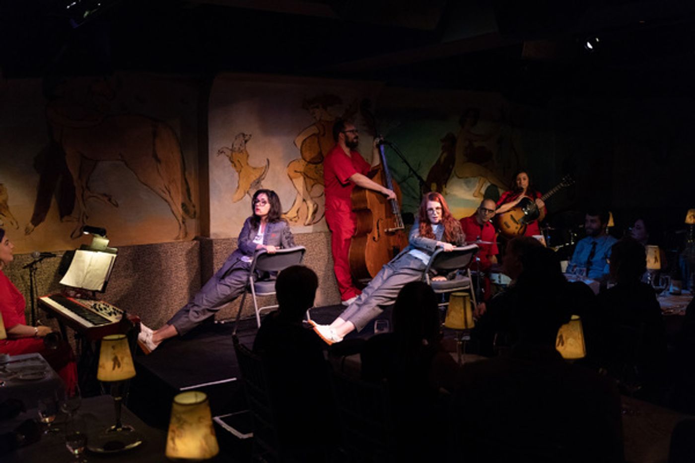 Photo Flash:Nancy and Beth (Featuring Megan Mullally and Stephanie Hunt) Make Cafe Carlyle Debut  Image