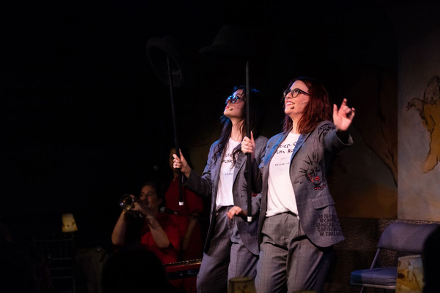 Photo Flash:Nancy and Beth (Featuring Megan Mullally and Stephanie Hunt) Make Cafe Carlyle Debut  Image