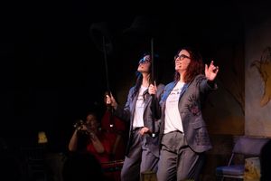 Megan Mullally and Stephanie Hunt @ BroadwayWorld Megan Mullally and Stephanie Hunt Photo