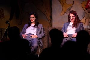 Megan Mullally and Stephanie Hunt @ BroadwayWorld Megan Mullally and Stephanie Hunt Photo