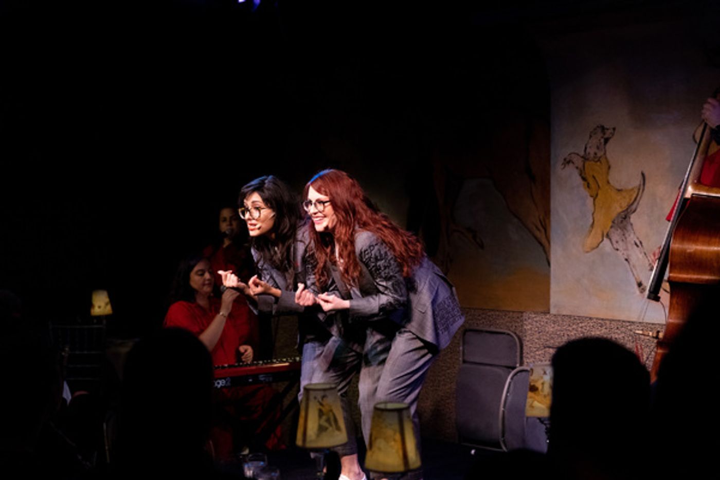 Photo Flash:Nancy and Beth (Featuring Megan Mullally and Stephanie Hunt) Make Cafe Carlyle Debut  Image