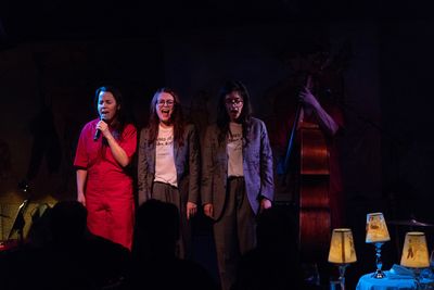 Megan Mullally and Stephanie Hunt Photo