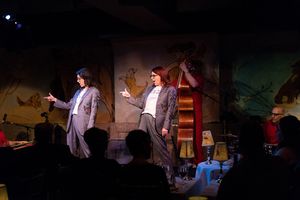 Megan Mullally and Stephanie Hunt @ BroadwayWorld Megan Mullally and Stephanie Hunt Photo