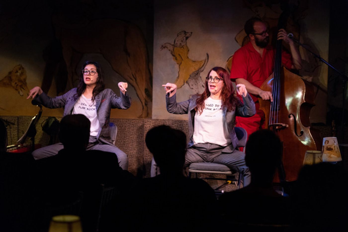 Photo Flash:Nancy and Beth (Featuring Megan Mullally and Stephanie Hunt) Make Cafe Carlyle Debut  Image